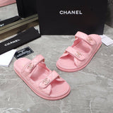 Pre Order Luxury CC Slides In Pink