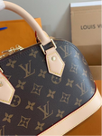 Pre Order Luxury Initial Brown & Cream Handbag