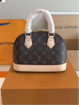 Pre Order Luxury Initial Brown & Cream Handbag