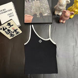 Pre Order Luxury Logo Strap Design Crop Top
