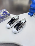 Pre Order Luxury Logo Pattern Design Platform Trainers