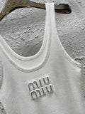 Pre Order Luxury Logo Midi Strap Dress (3 Colours)