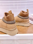 Pre Order Cuff Stretch Platform Boots