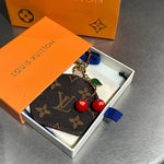 Pre Order Cherry Mirror Luxury Logo Design Keychain