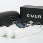 Pre Order Luxury Metal Frame Logo Cat Eye Sunglasses (5 Colours)