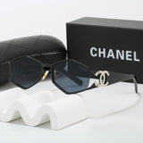 Pre Order Luxury Metal Frame Logo Cat Eye Sunglasses (5 Colours)