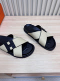 Pre Order Cross Strap Luxury Initial Logo Slides
