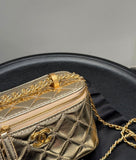 Pre Order Triple Gold Initial Crossbody Bag