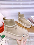 Pre Order Cuff Stretch Platform Boots
