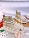 Pre Order Cuff Stretch Platform Boots
