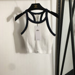 Pre Order Luxury Yoga Strap Crop Tees (4 Colours)