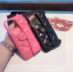 Pre Order Luxury Bag Design Phone Case With Chain