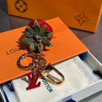Pre Order Strawberry Luxury Logo Keychain