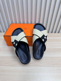 Pre Order Cross Strap Luxury Initial Logo Slides