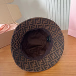 Pre Order Luxury Double Letter Design Logo Bucket Hat