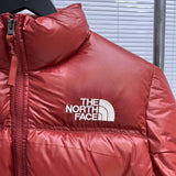 Pre Order Cropped Puff Coat In Red