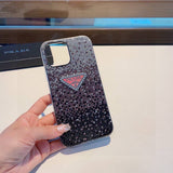 Pre Order Sparkle Gem Stone Luxury Logo Phone Case