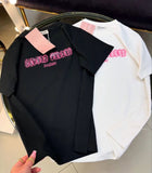 Pre Order Luxury Sparkle Pink Logo T-shirt
