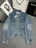 Pre Order Luxury Logo Design Denim Jacket