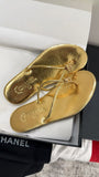 Pre Order Triple Gold Initial Sandals