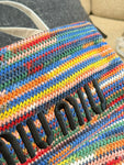 Pre Order Luxury Logo Crochet Tote Bag