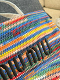 Pre Order Luxury Logo Crochet Tote Bag