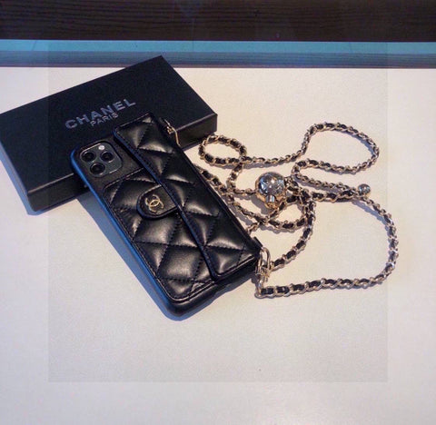 Pre Order Luxury Bag Design Phone Case With Chain