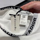 Pre Order Luxury C & D Logo Bikini Set In White