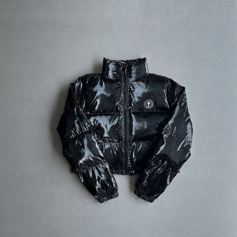 Pre Order Logo High Shine Cropped Coat