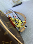 Pre Order Luxury Design Cross Body Hand Bag With Printed Logo Strap