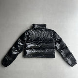 Pre Order Logo High Shine Cropped Coat