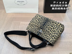 Pre Order Luxury Logo Leopard Handbag With Strap