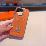 Pre Order Luxury Diamanté Initial Logo Phone Case