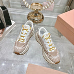 Pre Order Tech Fabric Luxury Logo Trainers