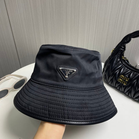 Pre Order Luxury Triangle Logo Bucket Hat (2 Colours)