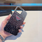Pre Order Sparkle Gem Stone Luxury Logo Phone Case
