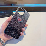 Pre Order Sparkle Gem Stone Luxury Logo Phone Case