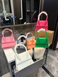 Pre Order Luxury Logo Handbag With Cross Body Strap