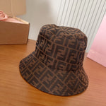 Pre Order Luxury Double Letter Design Logo Bucket Hat