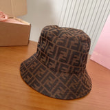 Pre Order Luxury Double Letter Design Logo Bucket Hat