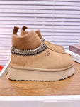 Pre Order Cuff Stretch Platform Boots