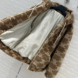 Pre Order Luxury Design Fur Coat With Hood