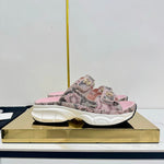 Pre Order Luxury Logo Snake Print Sandals (3 Colours)