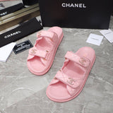 Pre Order Luxury CC Slides In Pink