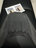 Pre Order Luxury Aw Logo Charcoal Short & Bomber Jacket Set