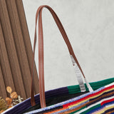 Pre Order Luxury Logo Stripe Beach Bag