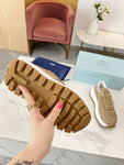 Pre Order Suede Luxury Logo Trainers