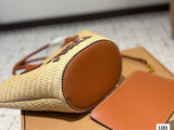 Pre Order Luxury Double Logo Beach Bag