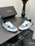 Pre Order Luxury Patch Denim Low Trainers