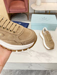 Pre Order Suede Luxury Logo Trainers